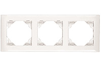 PLAQUE TRIPLE BLANC