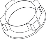 COURONNE FDC ZF 64 EXCENTREE32 POINTS